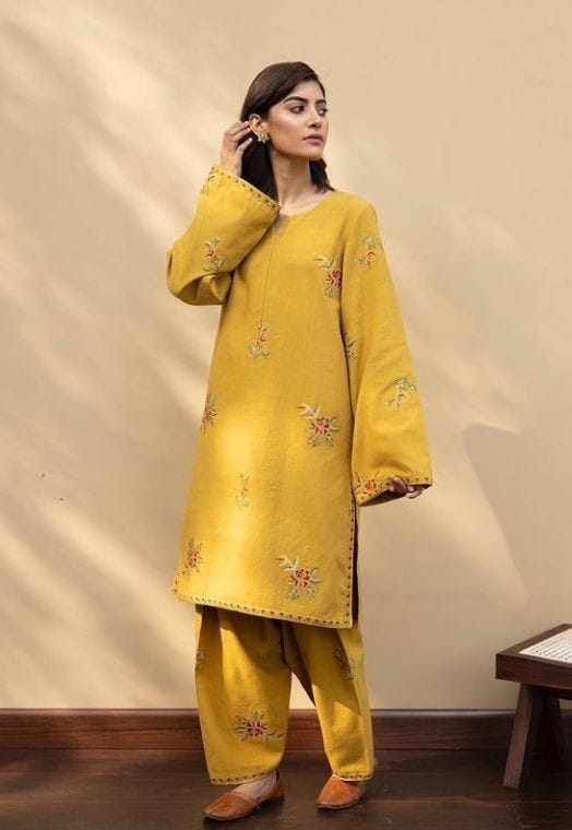 Sun Shine Khaddar 2-Piece