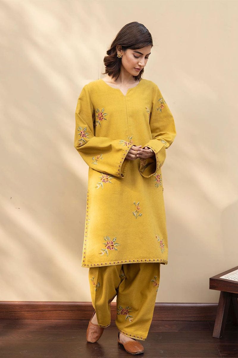 Sun Shine Khaddar 2-Piece